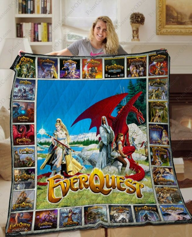 Everquest fans, add this quilt blanket to your collection