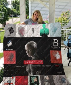 Ex Machina Quilt Blanket - Perfect for Fans of the Iconic Sci-Fi Movie