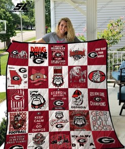 Exclusive Georgia Bulldogs Quilt Blanket - Perfect for Fans Everywhere