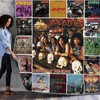 Exodus Albums Co Poster Collection Quilt Bedding Set for Thrash Metal Fans
