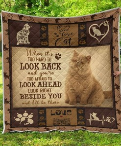 Exotic Cat Quilt Blanket - A Great Customized Gift for any Cat Lover on a Special Occasion