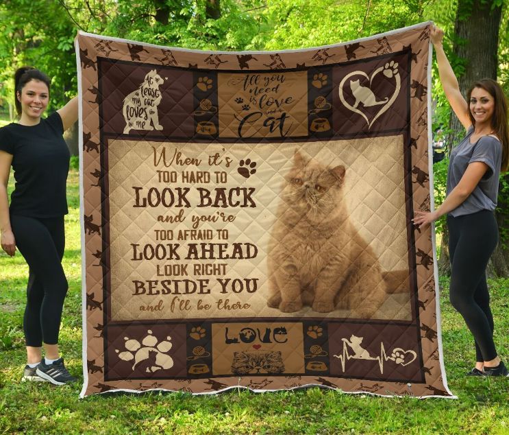 Exotic Cat Quilt Blanket - A Great Customized Gift for any Cat Lover on a Special Occasion