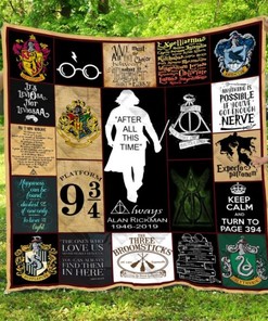 Expecto Patronum Harry Potter Quilt Bedding Set, Full of Magic