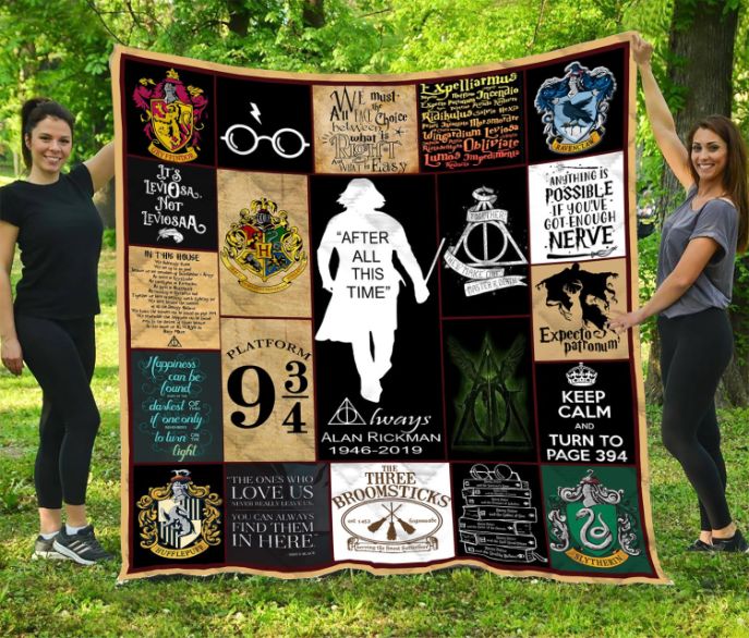 Expecto Patronum Harry Potter Quilt Bedding Set, Full of Magic
