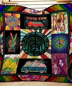 Experience the Beauty of Nature with Hippie Quilt Blanket