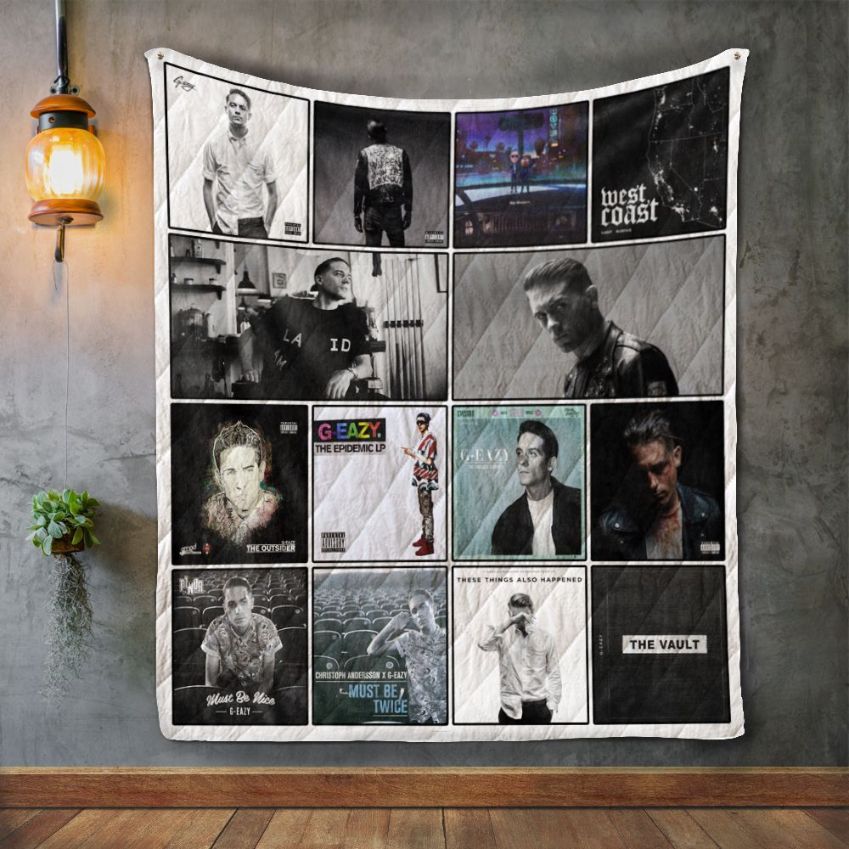 Explore The Future With Geazy Album The Vault Quilt Blanket