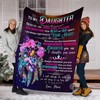 Express Confidence In A Daughter And Encourage Her With Fleece Blanket Quilt