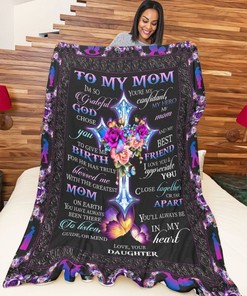 Express Gratitude to Mom with Best Mothers Day Gift: Quilt Blanket Fleece Blanket