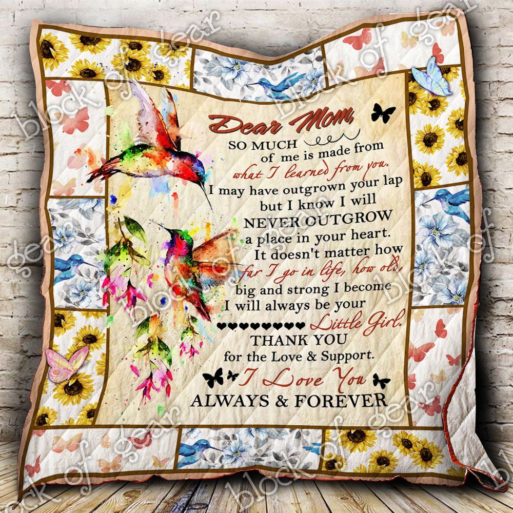 Express Your Love to Mom with Personalized Quilt Blanket on Mother's Day