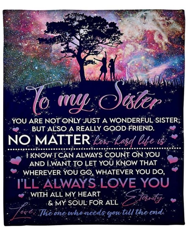 Express Your Love to Your Sister with a Starry Sky Blanket Gift