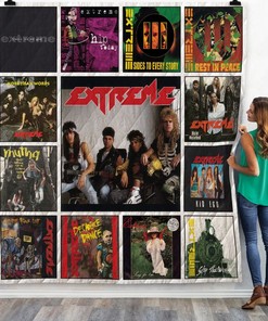 Extreme Rest In Peace Album Collection Quilt Bedding Set with Keywords