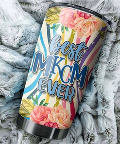 Eye-Catching Kansas City Royals MLB Tumbler with Beautiful Floral Design