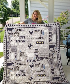 FFA Goat Quilt Bedding Set for Agriculture Enthusiasts