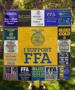 FFA I Support FFA Collection Quilt Bed Set for Future Farmers of America Supporters