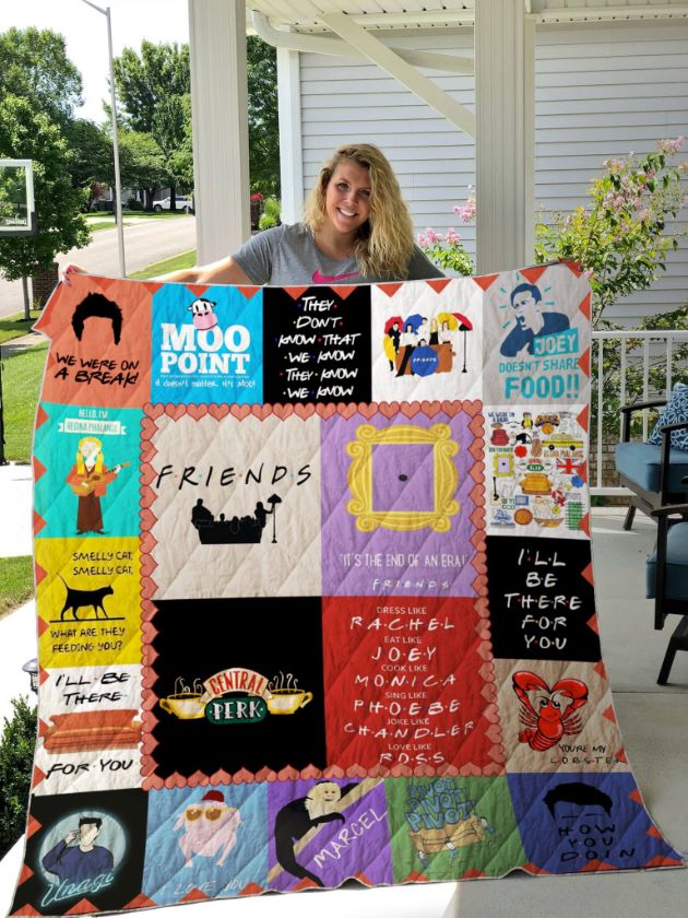 F.R.I.E.N.D.S Memories Quilt Bedding Set for Girls