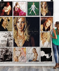 Faith Hill Combined Cry Quilt Bedding Set - A True Gem for Country Music Fans