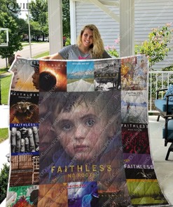 Faithless No Roots Albums Collection Quilt Bedding Set - A Must-Have for Electronic Music Fans