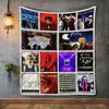 Fall Out Boy Album Collection Quilt Blanket - Perfect for Music Fans