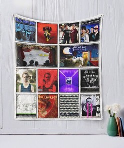 Fall Out Boy Vintage Quilt Blanket with Bed Set Cute
