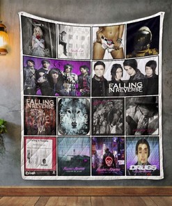 Falling In Reverse Album Quilt Blanket for Fans