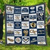 Family NCAA Georgia Tech Yellow Jackets Collected Quilt Bedding Set with Heartfelt Design