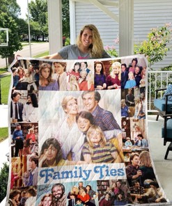 Family Ties Collection Sitcom Quilt Blanket for Fans