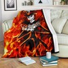 Fans of Nightmare Before Christmas will love this cozy and stylish Jack Skellington quilt blanket.