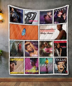 Fantasia Barrino Album Vintage Quilt Bedding Set - A Tribute To The Iconic Musician
