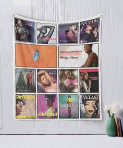 Fantasia Barrino Bootleg Quilt Blanket R&B Music Bedding Set