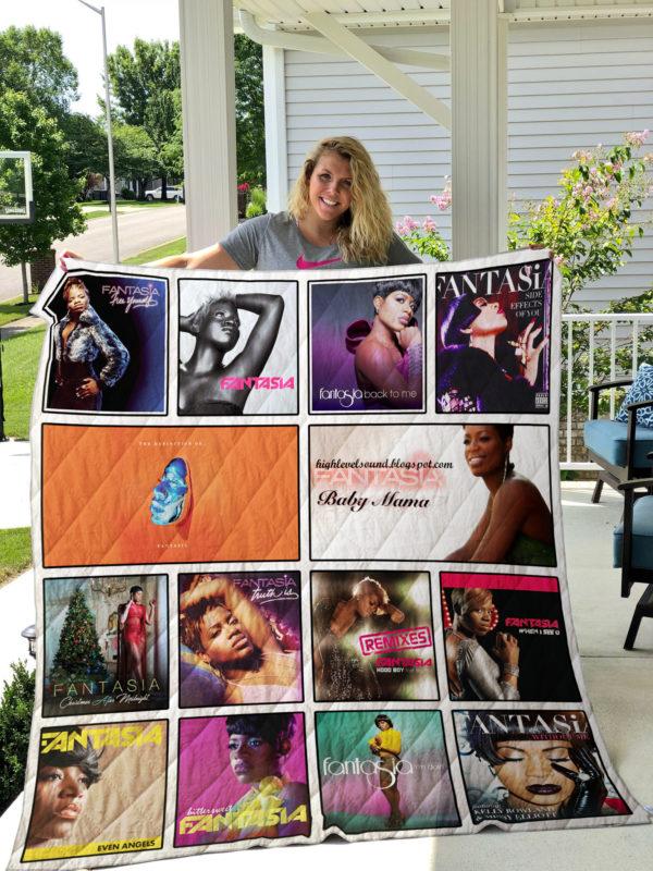 Fantasia Barrino fans, cozy up with this beautiful quilt blanket