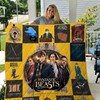 Fantastic Beasts And Where To Find Them Minimalist-Inspired Quilt Bedding Set for Movie Lovers