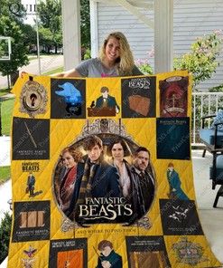 Fantastic Beasts And Where To Find Them Minimalist-Inspired Quilt Bedding Set for Movie Lovers