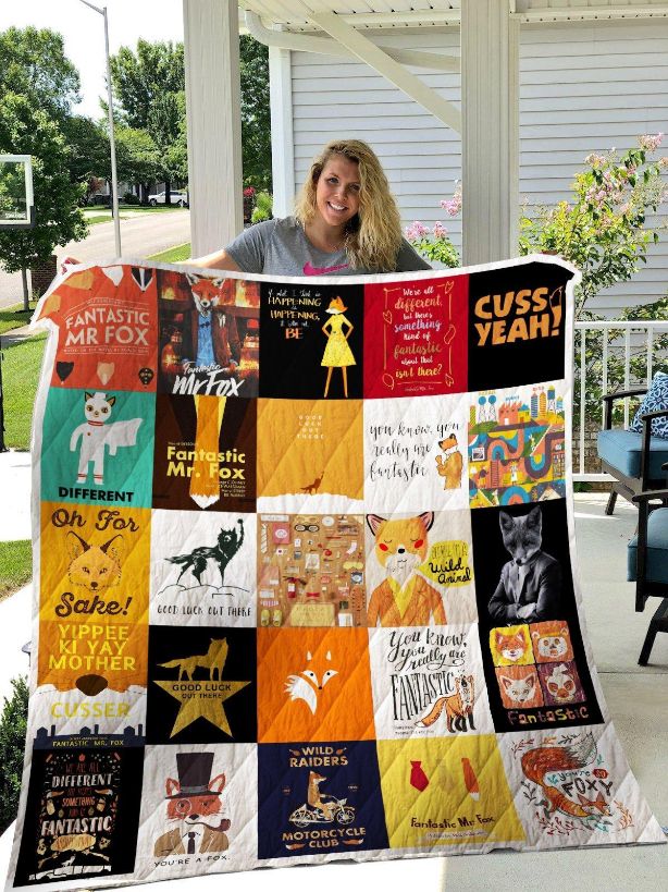 Fantastic Mr.Fox Quilt Bedding Set for Literature Fans