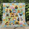 Farm Animal Quilt Bed Set with Cute Prints