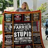 Farrier Blacksmith Pattern Quilt Bedding Set for Farmers