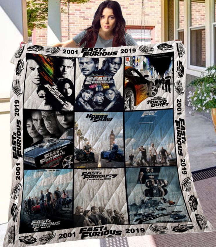 Fast And Furious Quilt Bedding Set