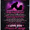 Father To Daughter Bedding - The Journey Of Life With This Fleece Quilt Blanket