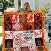 Father-Son Firefighter Quilt Blanket - A Tribute To The Best Firefighters