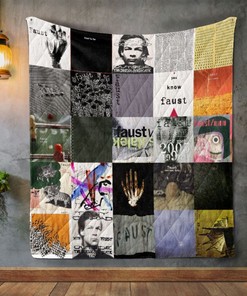 Faust Fans Collection Quilt Blanket, Perfect for Classic Literature Lovers