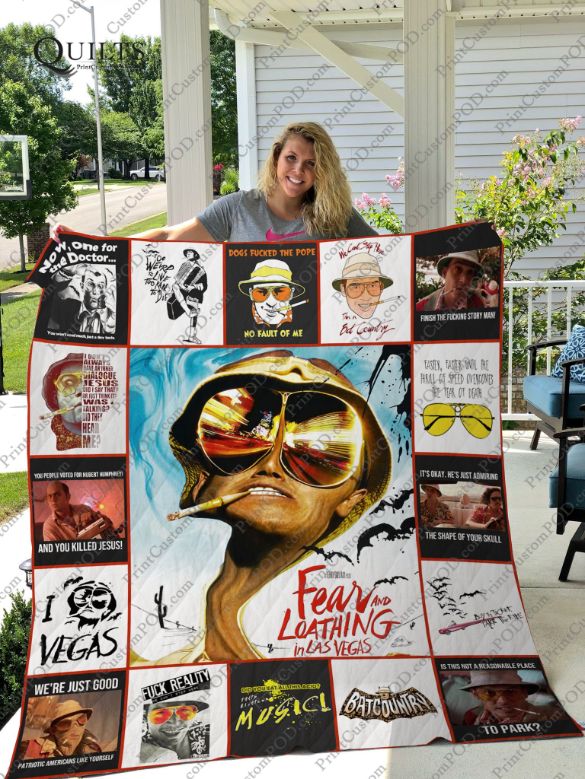 Fear And Loathing In Las Vegas Quilt Bedding Set