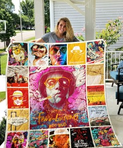 Fear And Loathing In Lasvegas Collection Vintage Quilt Bedding Set - A Must-Have for Fans of the Movie