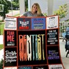 Fear Me I'm A Dentist Quilt Bedding Set - Humorous Quilt Set for People in the Dentist Field or Who Need a Laugh