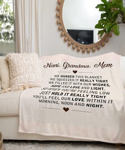 Feel Our Love Quilt Bedding Set for Grandparents from Granddaughter