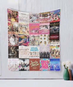 Feel The Love With Girls Generation Kpop Group Quilt Blanket
