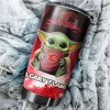 Feel the Force with This Baby Yoda Calgary Flames NHL Tumbler