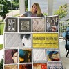 Felt Music Vintage Quilt Blanket Bed Set for Boys