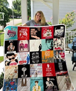 Ferris BuellerS Day Off Classic Movie Inspired Quilt Bedding Set