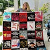 Ferris Bueller's Day Off Collection Quilt Blanket with Classic Movie Theme