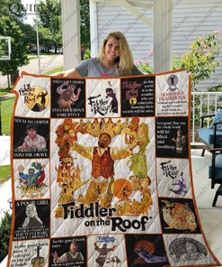 Fiddler On The Roof For Fans Collection Quilt Bedding Set with Full Size Quilt Bed Set