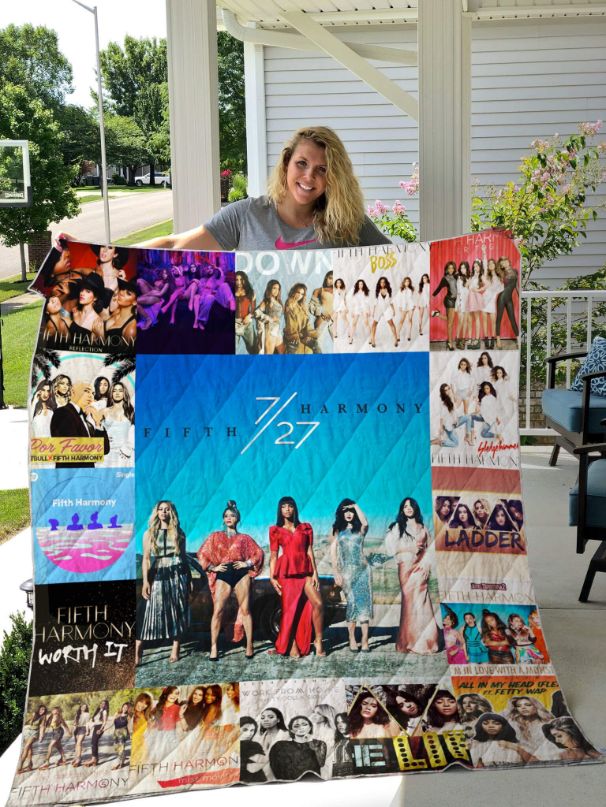 Fifth Harmony Albums For Fans Collection Quilt Blanket